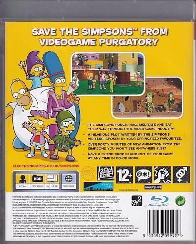 The Simpsons Game - PS3 (B Grade) (Genbrug)